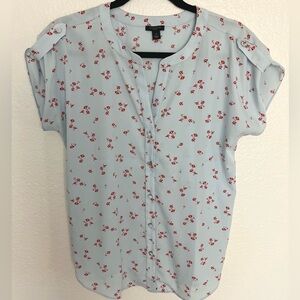 Ann Taylor light blue blouse